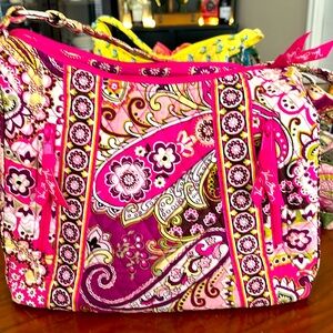 Vera Bradley berry paisley gem pattern hobo/shoulder bag